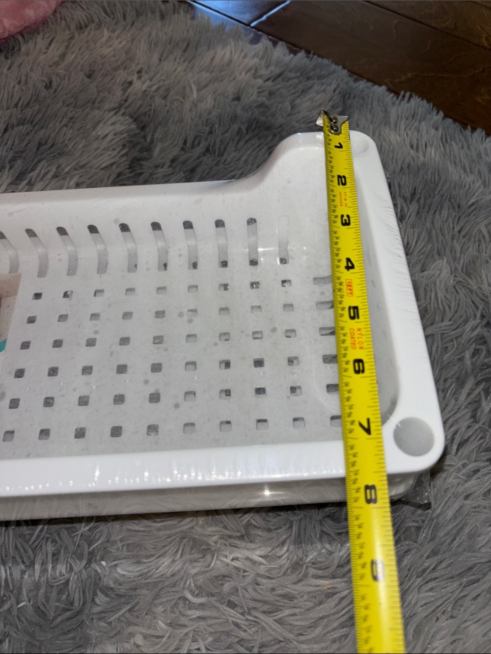 COS White Plastic Two-Stack Storage Rack - Picture 5 of 5